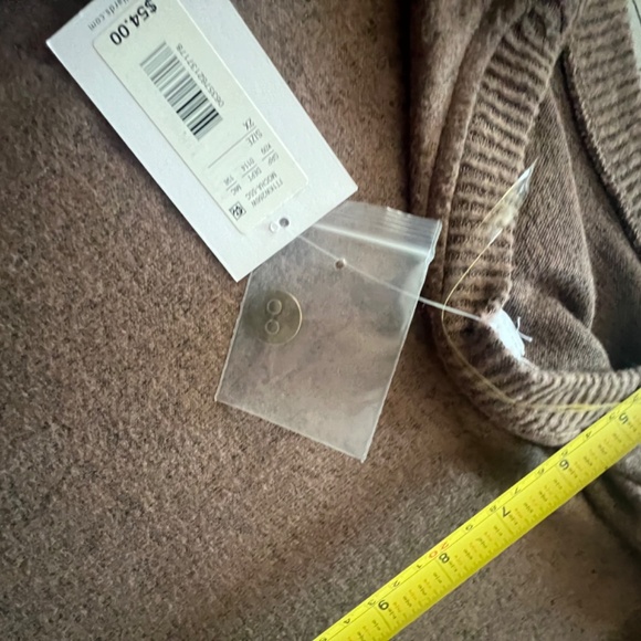 Westbound Plus Size 2XL Sweater top. Super soft Mocha Brown. Ribbed bottom Crew - Picture 8 of 12